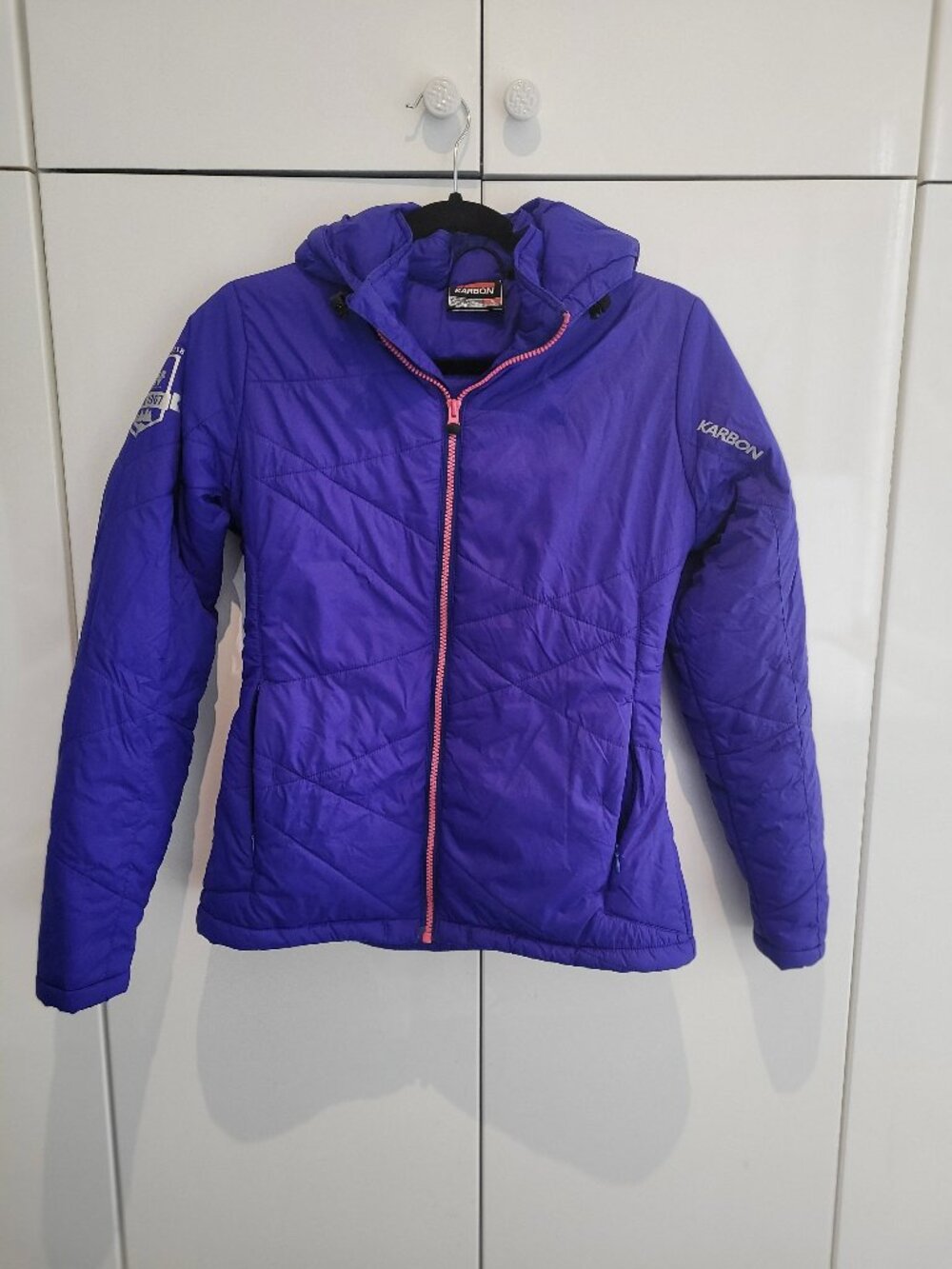 Karbon Midlayer Women's Ski Jacket Purple Size S